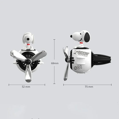 Air Freshener Propeller Pilot Series Car Anime Figure Aromatherapy Diffuser