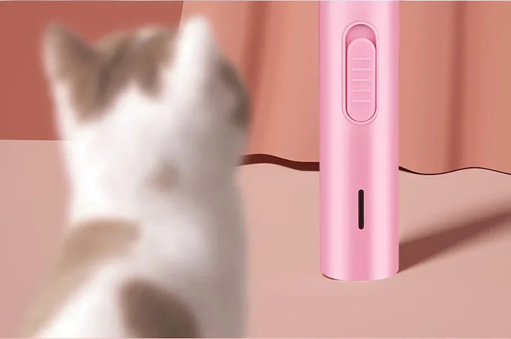 Professional Pet Hair Trimmer – Electric Cutter for Dogs and Cats, Grooming Scissors for Feet & Ears