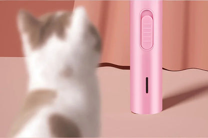 Pet Hair Trimmer for Dogs and Cats, Rechargeable Electric Cutter