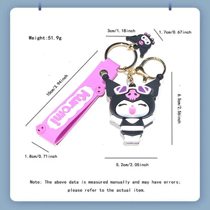 Anime Keychain PVC Collection Bag Pendant Unisex Ages 3 and Up
