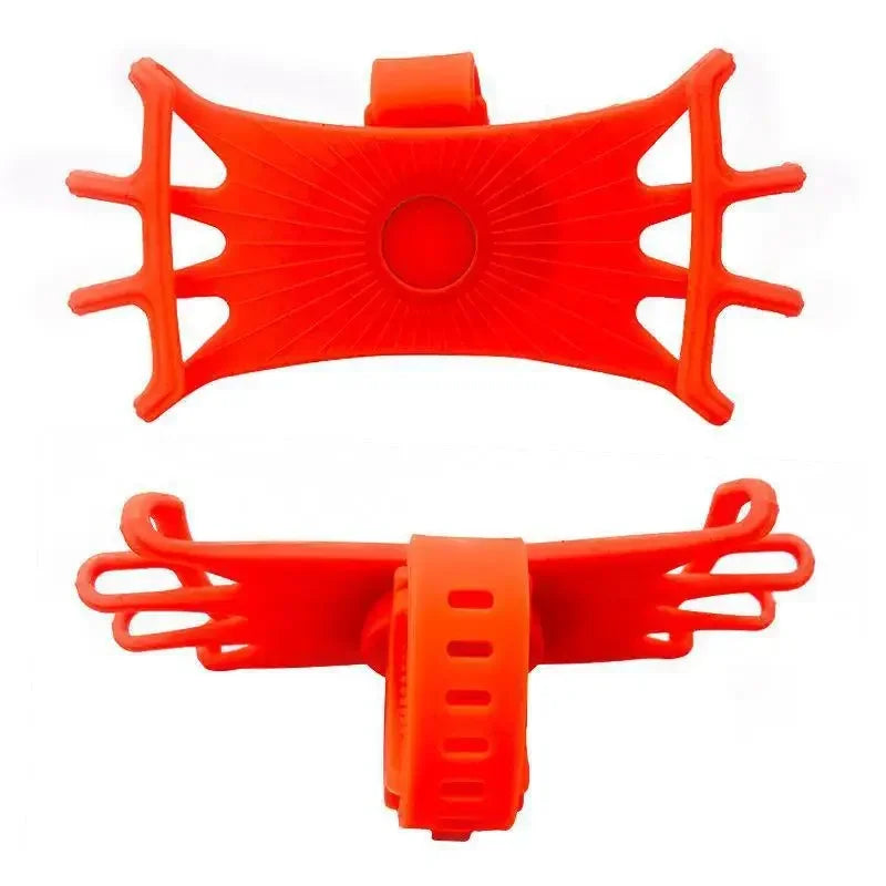 360 Rotatable Phone Holder Hitch Mounted for Bicycle and Motorcycle Silicone