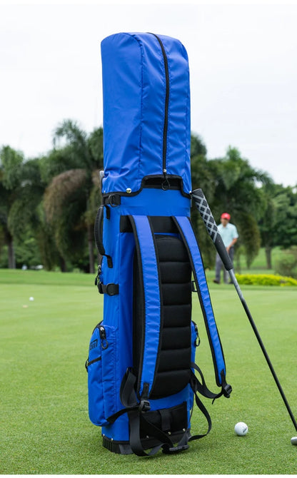 Golf Club Bag Backpack Nylon Ultra Lightweight Waterproof Fixed Insert