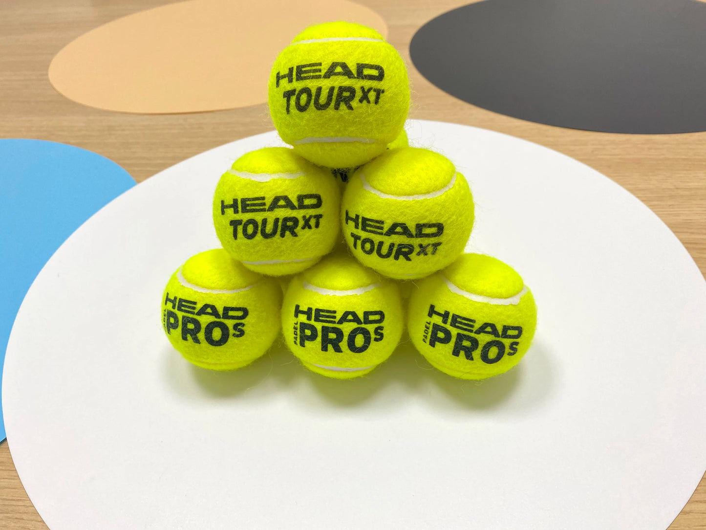 3/6/9/12 PCS HEAD Original Tennis Ball Training Balls Tenis Ball Tennis Coach Balls Trainer Pelotas Tennisballs Wool Rubber