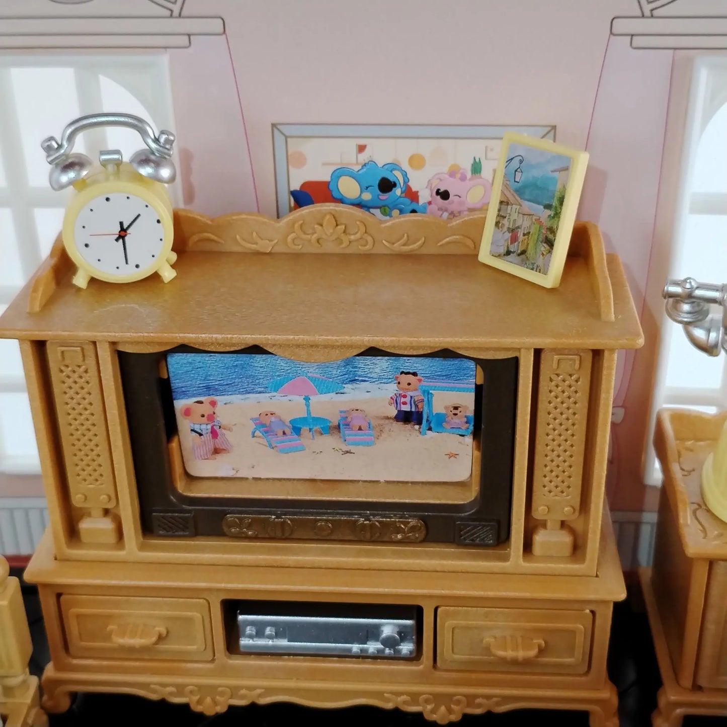 miniature items dollhouse furniture accessories living room bedroom supermarket shopping games family interaction doll kids toys