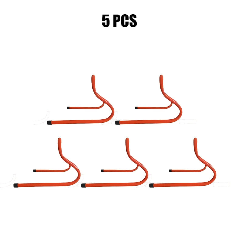 5/10/20/30Pcs 30cm Football Hurdle Portable Speed Agility Training Equipment Hurdle Ladder Safety Soccer Stable Rack
