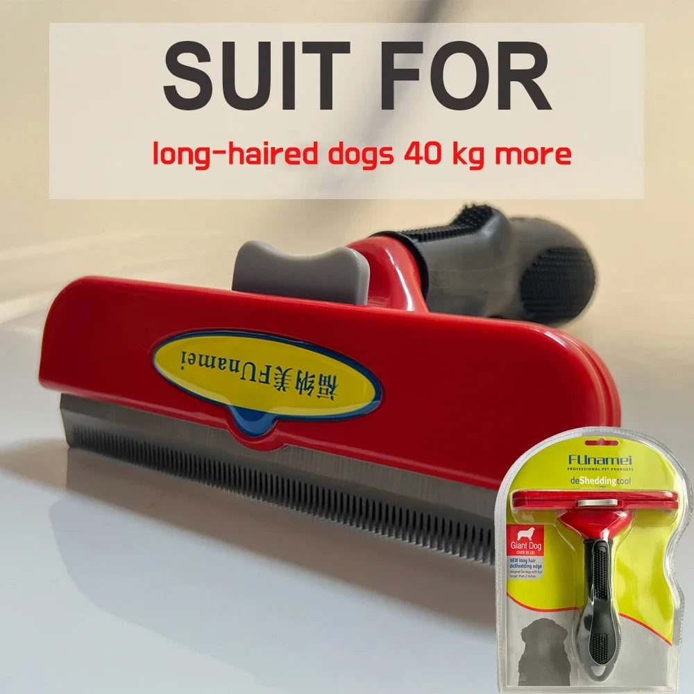 Pet Brush for Dogs and Cats – Hair Removal and Grooming Comb