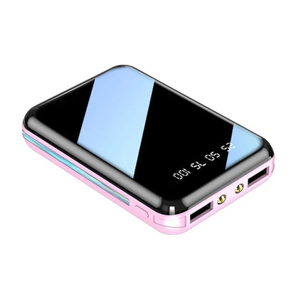 20000mAh Mini Power Bank With Mirror Screen LED Display