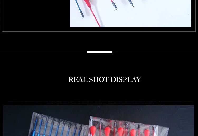 Fishing Floats Set 10 Pieces Plastic Float Buoy Bobber