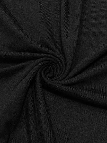 Women's Solid Long Sleeve Bodycon Dress Ankle Length Polyester Elastane