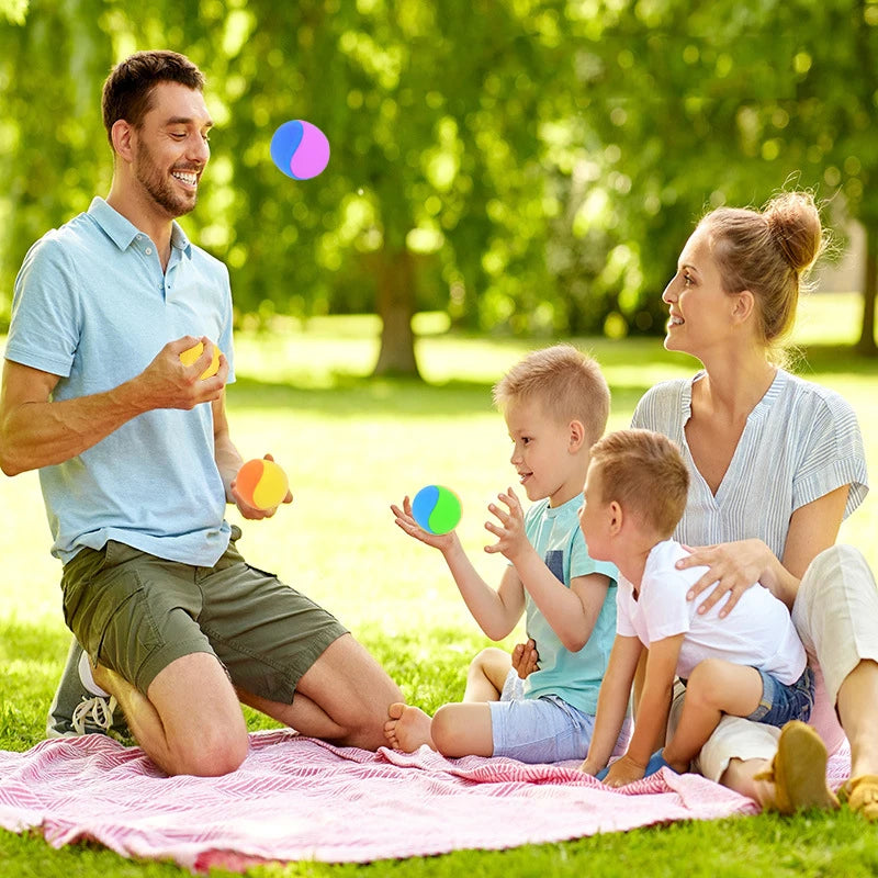 1/3/6pc Soft Ball Small Dog Tennis Play Training Pet Toys Dog Toy Ball Outdoor Throwing Dog Recovery Training Pet Supplies TMZ