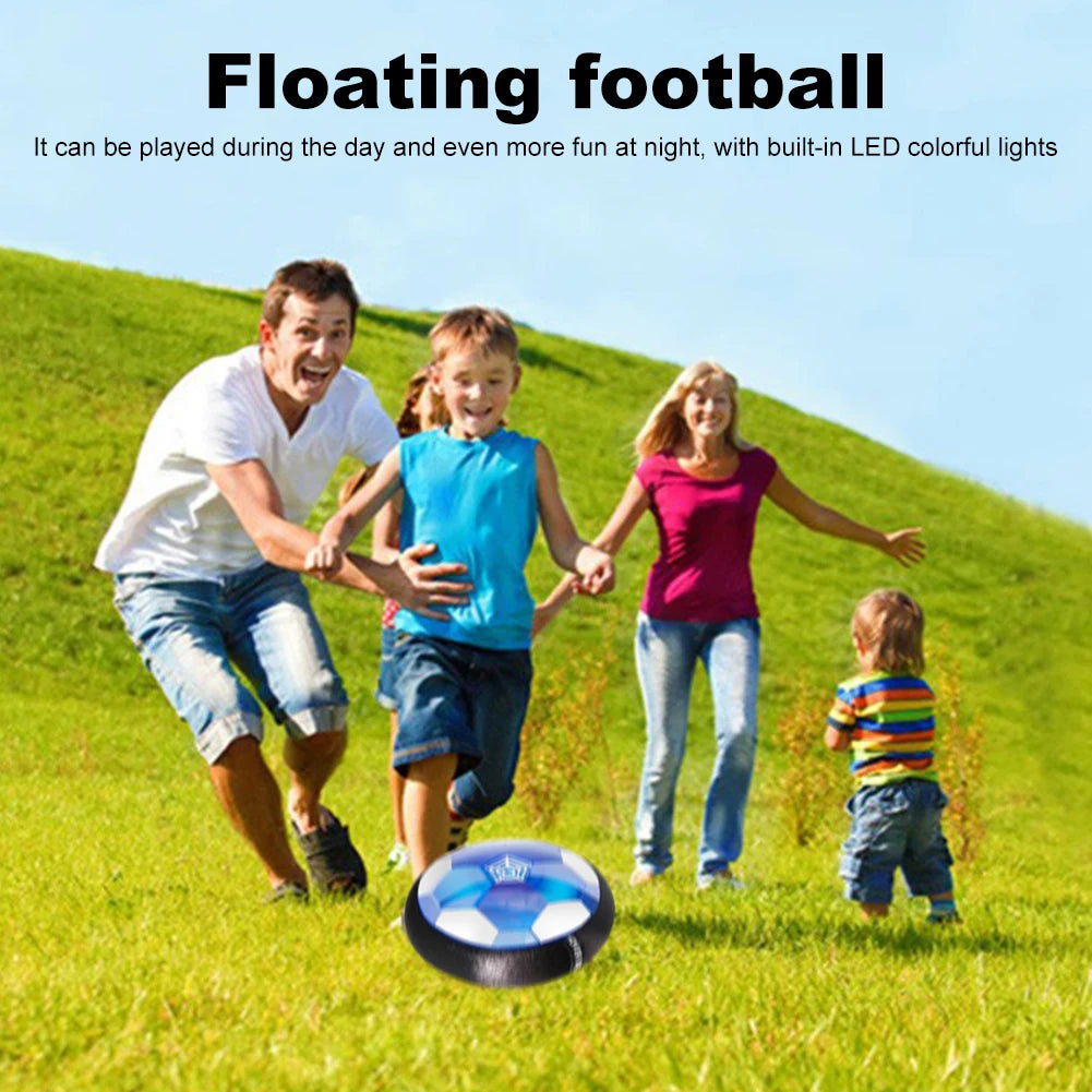 Air Floating Soccer Ball with LED Light and Foam Bumper Indoor Outdoor  Soccer Ball  Floating Soccer Gifts for Kids