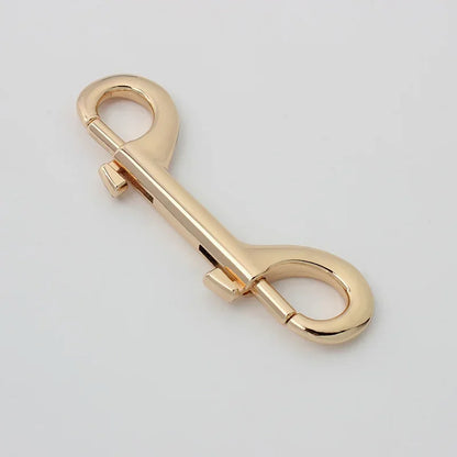 Auto Locking Carabiner With Swivel Ring For Dog Leash