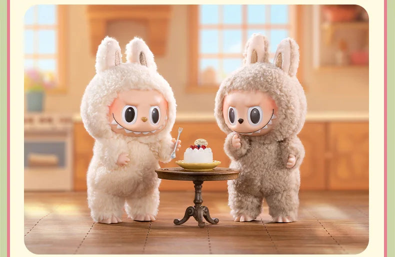 POP MART LABUBU THE MONSTERS - Exciting Macaron Vinyl Face Surprise Mystery Box Blind Box Toys Kawaii Anime Action Figure Caixa