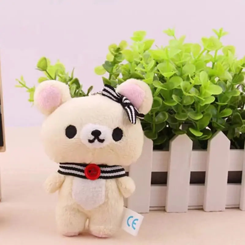 7 Styles Rilakkuma Plush Teddy Bear Peluche Lovely Anime Bear Stuffed Doll Kawaii Room Decor Anime Birthday Gifts Xmas Present