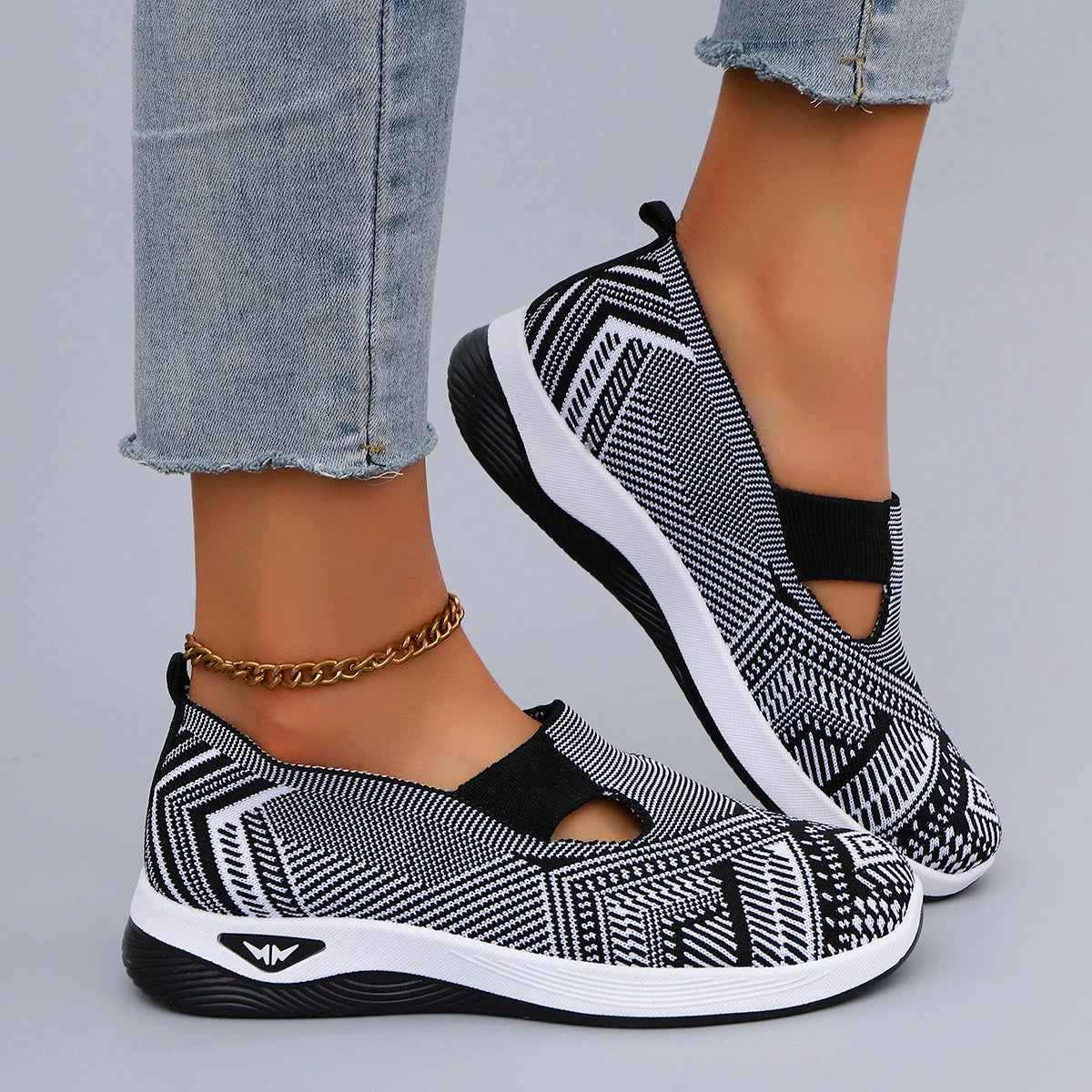 Women's summer breathable mesh flat shoes women's shoes casual sneakers shoes, clearance free shipping
