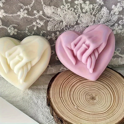 3D Heart-Shaped Silicone Candle Molds For Candles Wax Soap