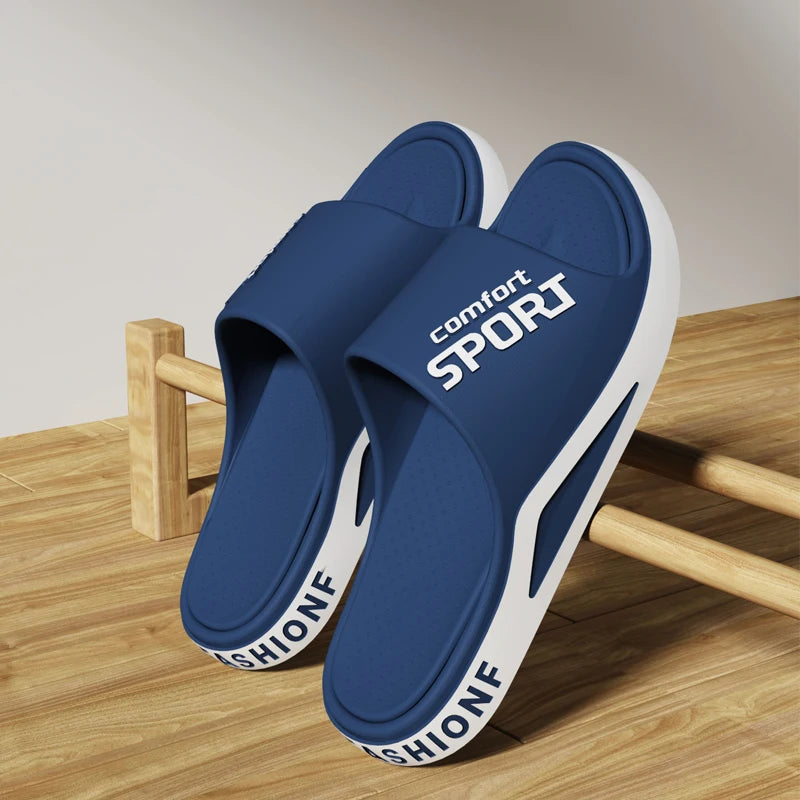 Men EVA Sandals Anti Slip Indoor Outdoor Slippers Breathable Shower