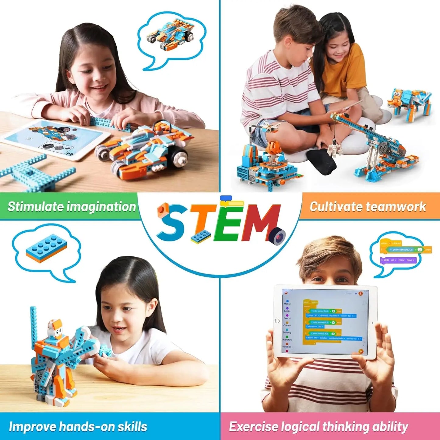 Apitor Robot S 10 in 1 Coding Toys educational Robotics age Block STEAM  Educational Toys Birthday gifts for boys girls coding