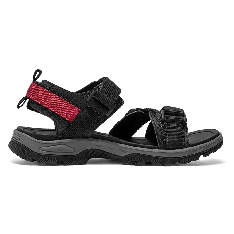 Men's Flat Sandals Breathable Open Toe Outdoor Casual Travel