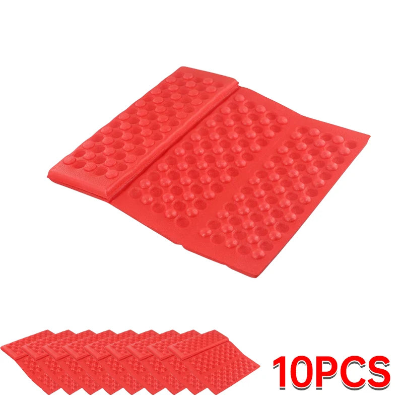 Portable Lightweight Mini Waterproof Mat Camping Foam Mat Foldable Kneeling Mat Comfortable Seat Cushion for Outdoor Activities