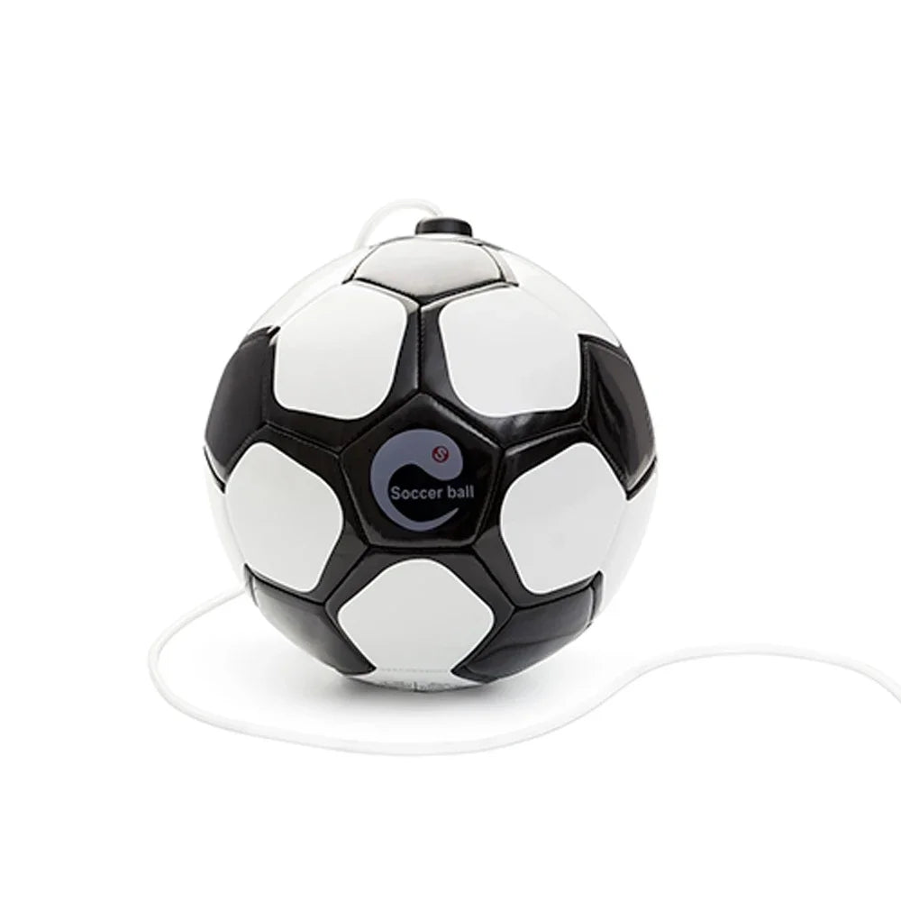 Football Training Ball Kick Soccer Ball Practice Belt TPU Size 2 Football Rope Touch Solo Kickwith String Beginner Trainer Parts