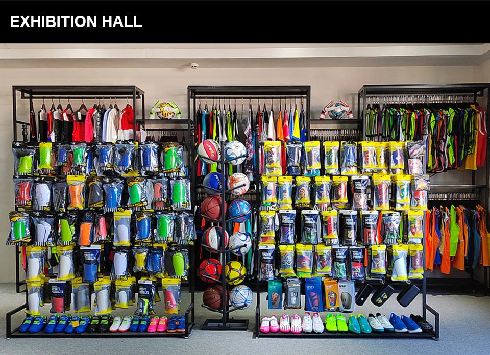 Loogdeel Sport Soccer Football Shin Guard Socks Pads EVA Cushion Protection Reduce Shocks and Injuries for Kid Youth Boys Girls