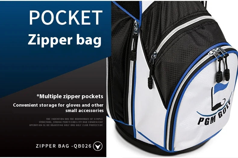 PGM QB026 Golf Bag Men's and Women's Stand Portable Bag Ball Bag Lightweight Portable Edition Club Bag