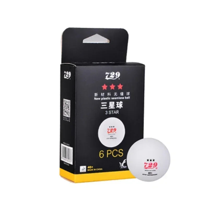 729 Friendship 3 Stars Seamless Table Tennis Ball 40+ New Material Ping Pong Balls for National Games Competition ITTF Approved