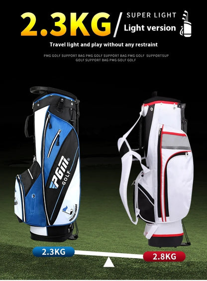 Golf Stand Bag Nylon Lightweight Portable Ball and Club Bag for Men and Women
