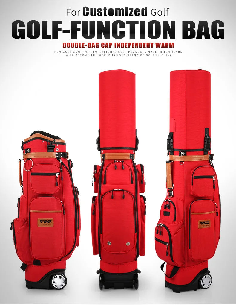 PGM Golf Multi-functional Towing Ball Bag with Ball Rod and Password Lock Aviation Bag QB038
