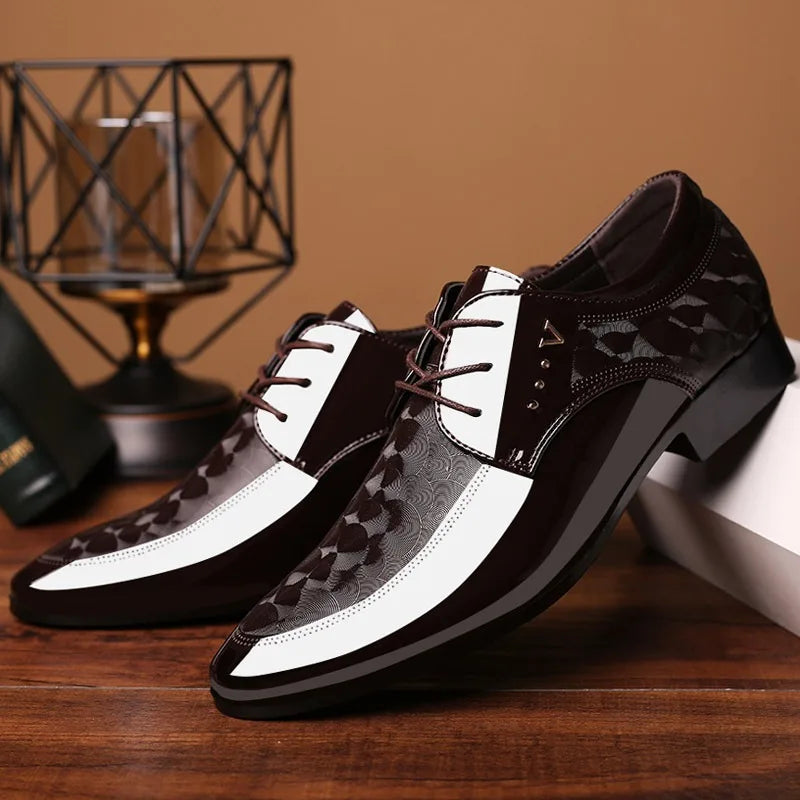 Men's Casual Business Shoes, EU Size 39-47, Everyday Office Wear