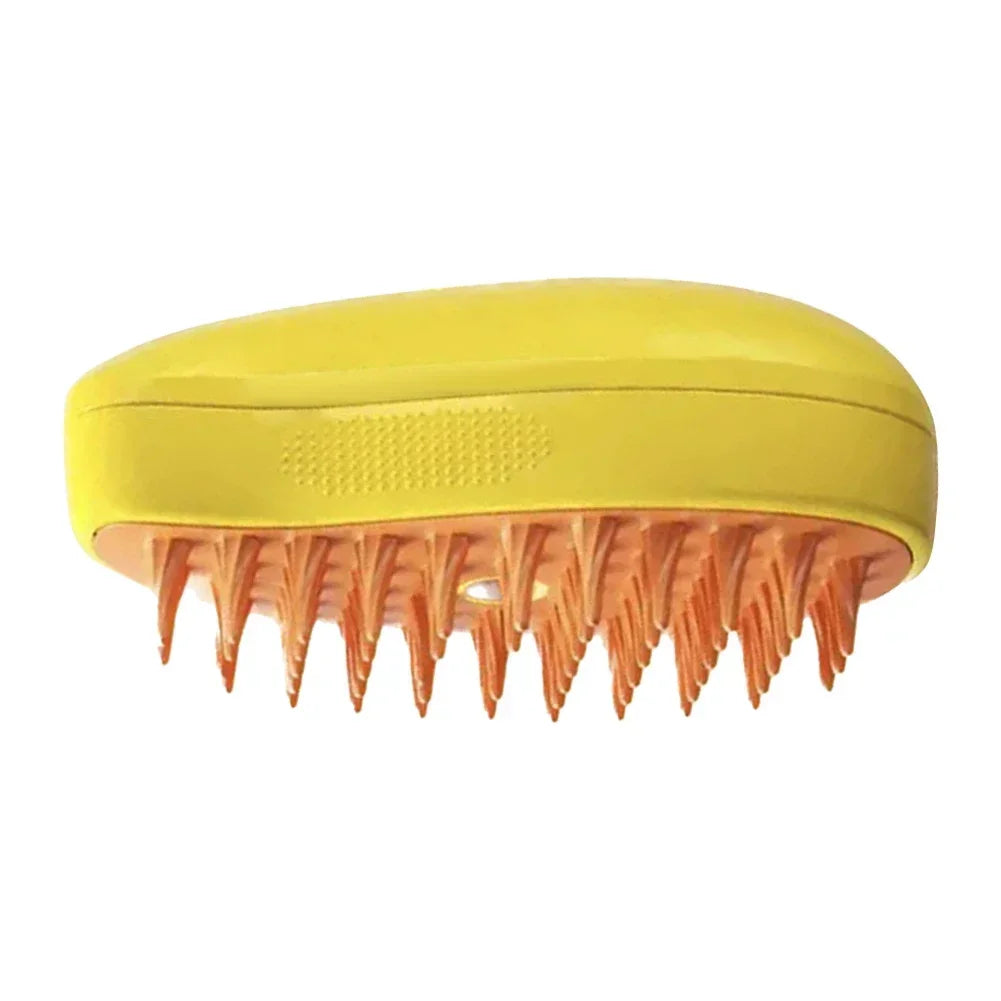 3-in-1 Steamy Pet Brush for Dogs and Cats