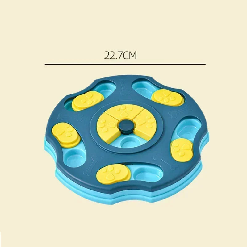 Dog Puzzle Toy & Slow Feeder – Interactive Food Dispenser for Cats and Dogs