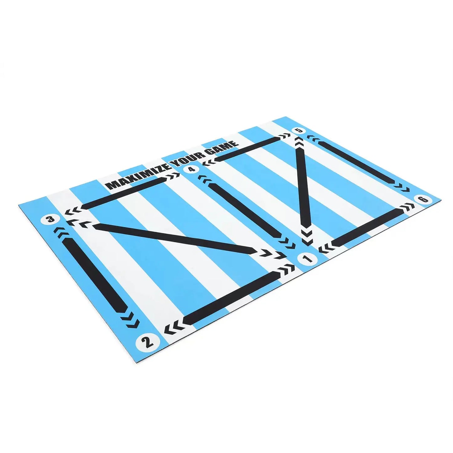 Soccer ball control training mat | Stable and silent rubber base | Digital Guidance Design | Improve ball sense, daily training