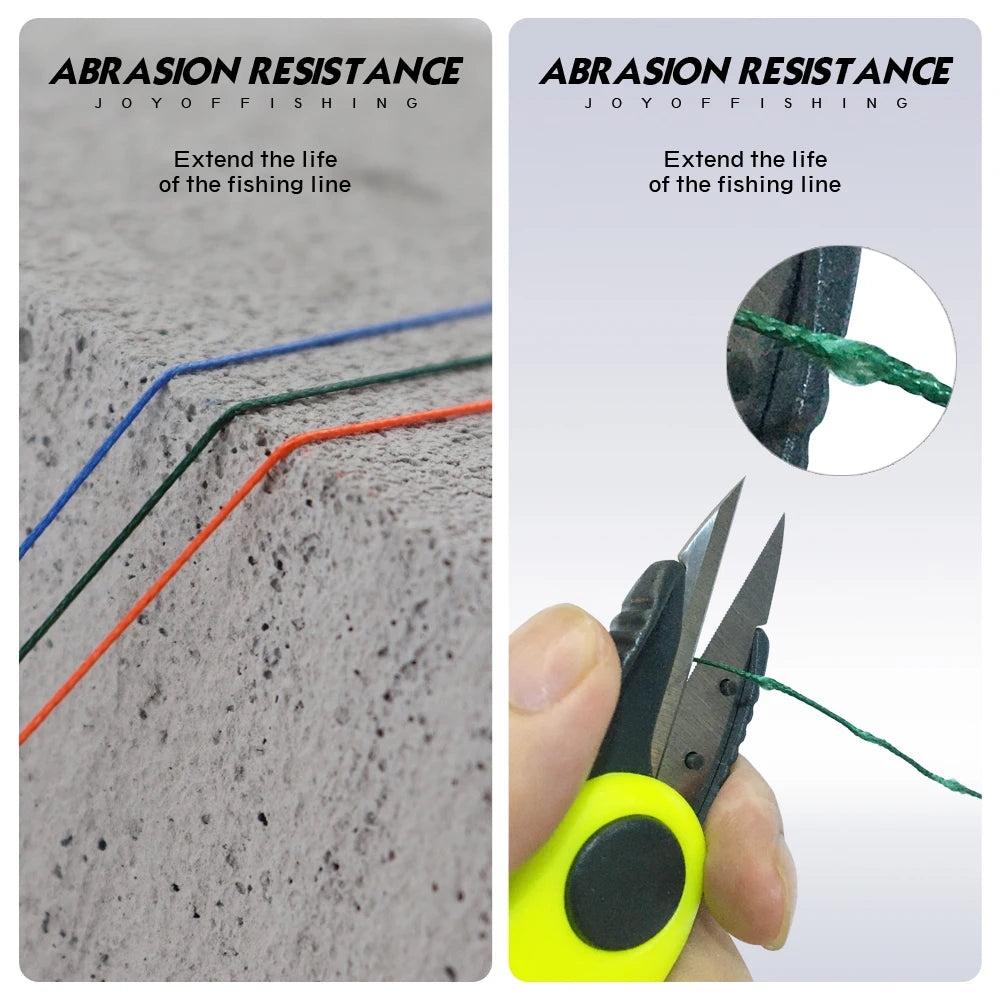 JOF 300M 500M 1000M 8 Strands 4 Strands 18-88LB PE Braided Fishing Wire Multifilament Super Strong Fishing Line Japan Multicolor