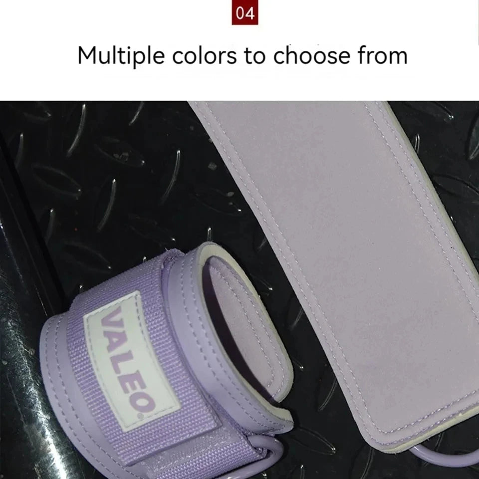 LOOGDEEL Resistance Bands Set Ankle Straps Adjustable Foot Support Padded Cuff Ankle Weight Leg Training Brace Yoga Sport Tool