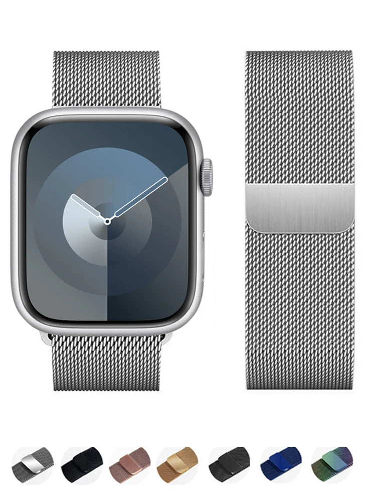 Stainless Steel Milanese Loop Watch Band