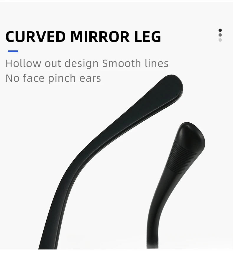 360° Rotating Adjustable Sunglasses Round Frame Polarized Sunglasses Outdoor UV Resistant Sunglasses Protective Glasses