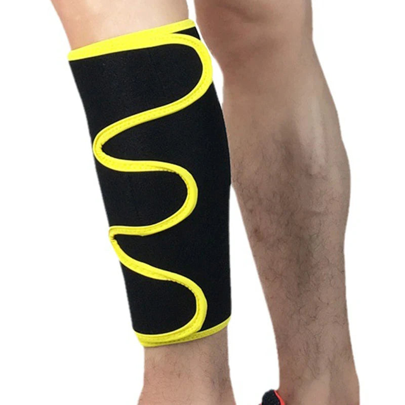 1PC Sport Shin Guard Crossfit Adjustable Calf Compression Sleeve Cycling Football Basketball Weightlifting Calf Support Brace