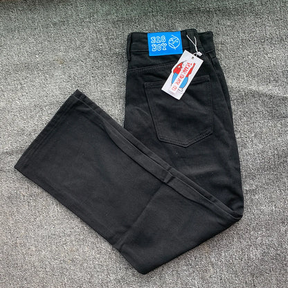 Y2K Embroidered Baggy Jeans For Women High Waist Denim Blue