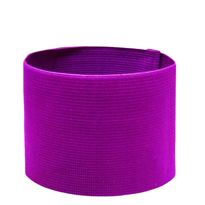 Non-slip Football Captain Armband Elasticity Visibility Sports Arm Band 15 Colors Available Professional Soccer Armbands