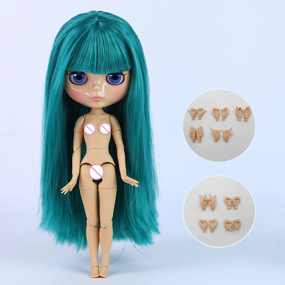 1/6 Scale Ball-Jointed Doll Body, White Skin, ABS, 30cm