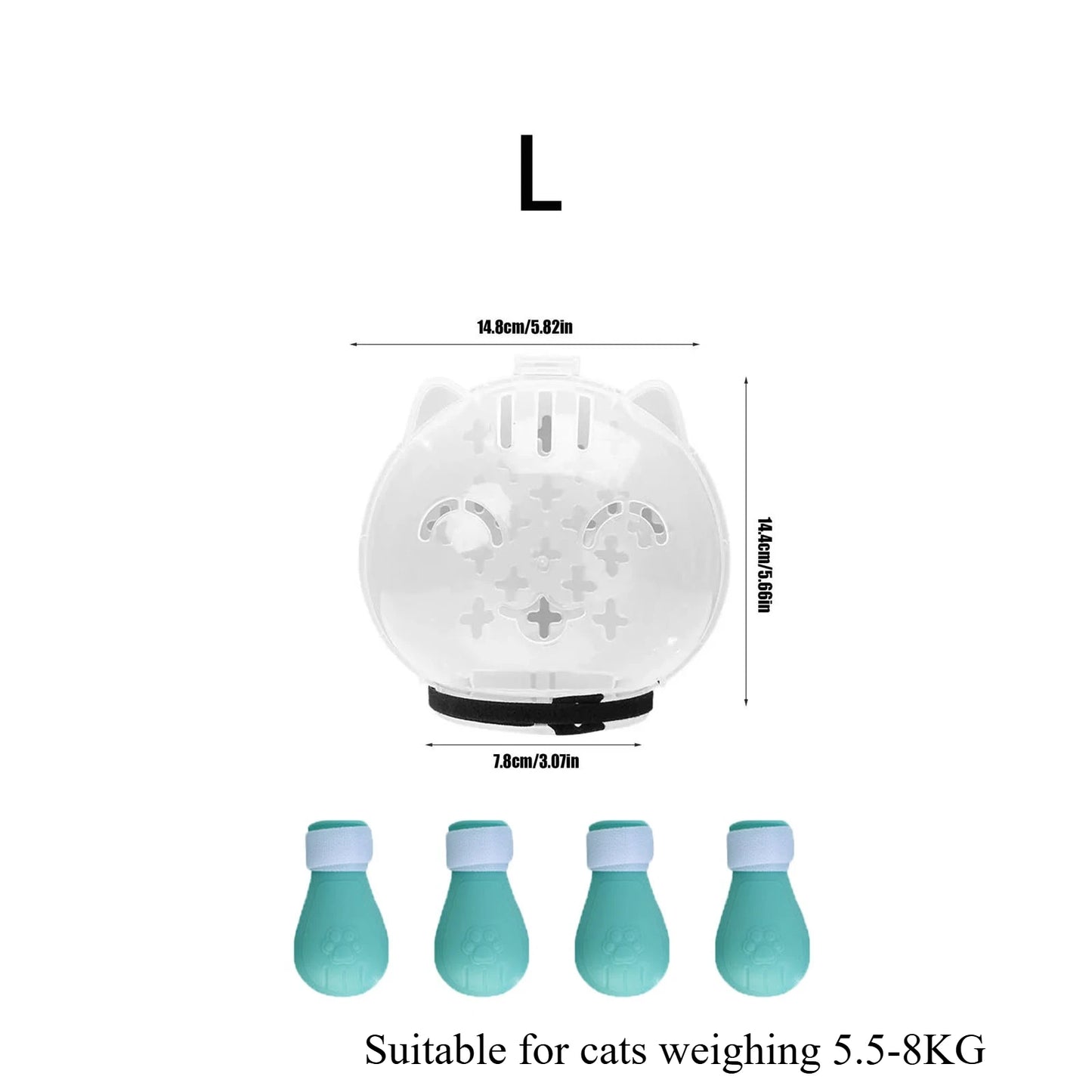 Cat Muzzle Grooming Cover