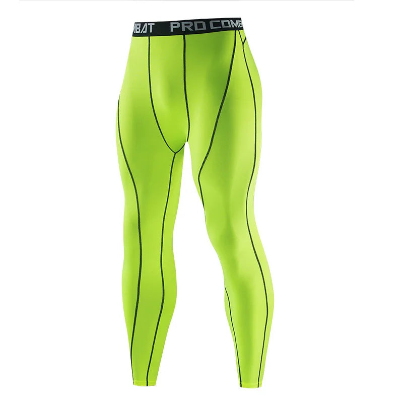 Compression Sports Pants Running Leggings Men Sportswear Quick Dry Gym Fitness Tights Workout Training Jogging Sports Trousers