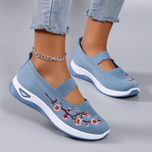 Women's summer breathable mesh flat shoes women's shoes casual sports shoes, clearance free shipping