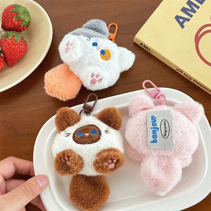 Soft Cat Plush Pendant – Backpack Accessory & Gift Idea