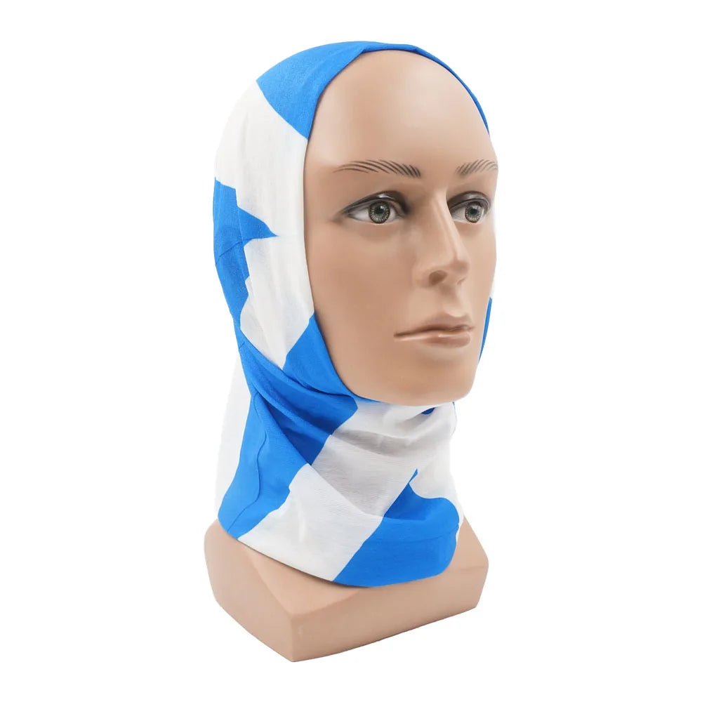 World Football Fans National Flag Face Bandanas Spain France Korea Mexico Germany Seamless Neck Gaiter Men Women Headwear Scarf