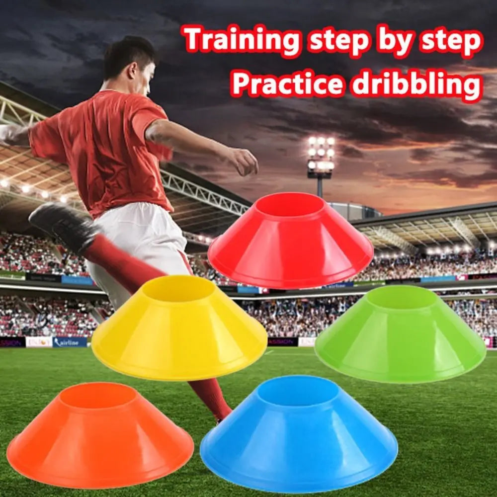 Stand Agility Disc Cone Thickened Soccer Training Markers Colorful Football Training Equipment Disc Cone Stand Football Game