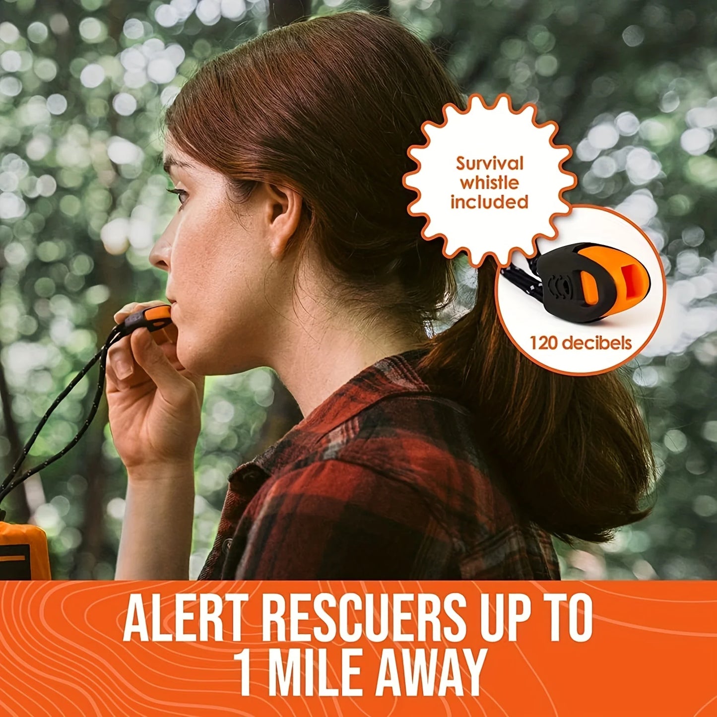 Emergency Survival Sleeping Bag Metalized Polyester Waterproof 1.8-2 m