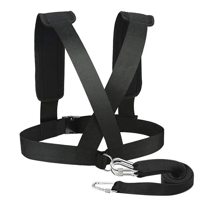 Football Speed Training Harness Vest Soccer Workout Resistance Speed Agility Training Kits Adjustable Shoulder Strap Band Rope